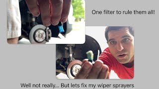 Saving $150 repairing 2017 Honda Pilot wiper pump filter