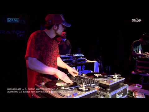 DJ Fascinate Vs. DJ Supreme || 2009 DMC U.S. Battle For Supremacy || Quarterfinal Round