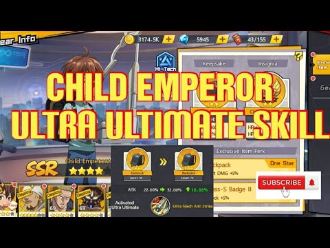 CHILD EMPEROR ULTRA ULTIMATE SKILL "ONE PUNCH MAN: The Strongest"