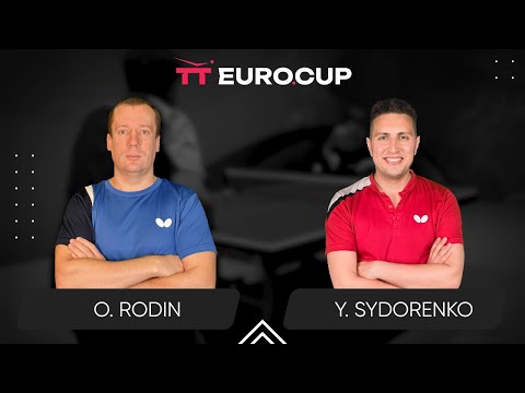 18:00 Oleksii Rodin - Yaroslav Sydorenko 21.09.2025 TT Euro.Cup Ukraine Professional TABLE 4