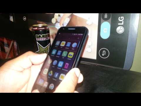 Set up lock screen on Alcatel PIXI4 Model 4060W how to lock screen with password patter PIN