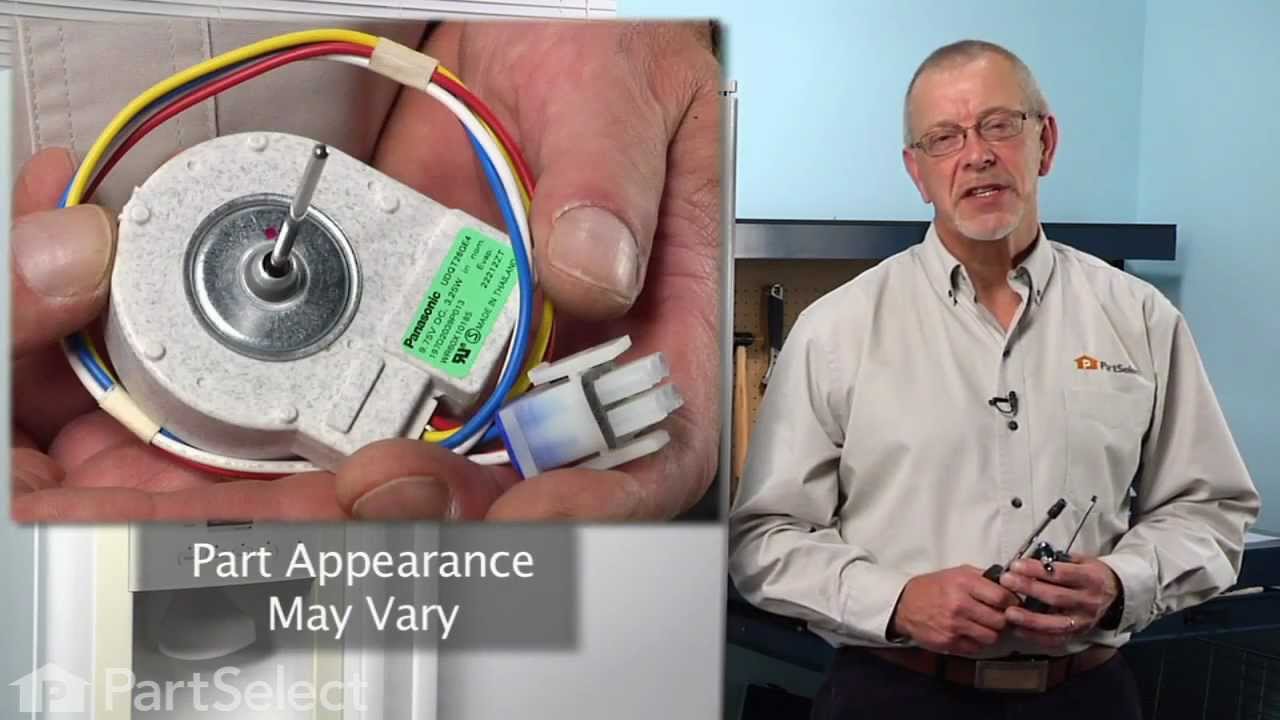 Replacing your General Electric Refrigerator Evaporator Fan Motor Replacing your General Electric Refrigerator Evaporator Fan Motor