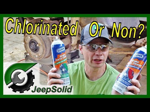 Brake Cleaner: Non-Chlorinated vs Chlorinated