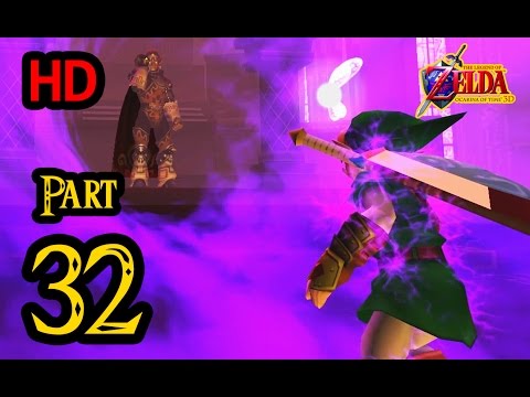 Zelda Ocarina of Time 3D 100% Walkthrough 1080p HD Part 32 - Ganon's Castle - Ganondorf Battle