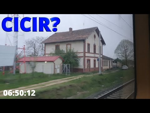 GHIOROC ARAD with the Regio CFR Calatori train on the modernized M200