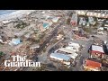 Hurricane Michael: footage shows devastation in Florida's Mexico Beach