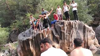 preview picture of video 'Wajahat Ashfaq jumped  first Time'