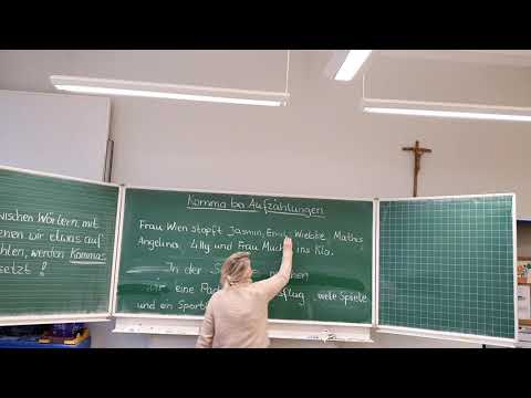 Komma bei Aufzählungen