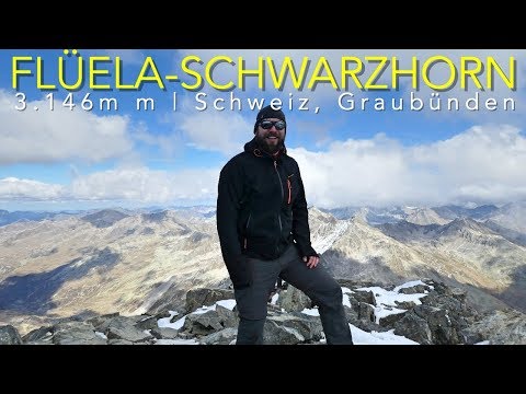 Schwarzhorn Flüela, 3.146m, Bergtour, Davos/Albula Alpen