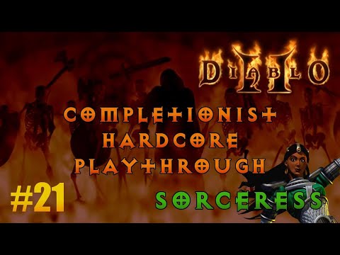 [D2 #21] Diablo 2 Completionist Hardcore Playthrough - Welcome to Hell! (Hell Act I)