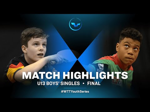 Noah Hersel vs Tiago Abiodun | WTT Youth Contender Vila Real (U13 Boys' Singles Finals)