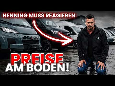 Wohnmobil Hofrunde: Der Markt zwingt uns zu drastischen Preisnachlässen...