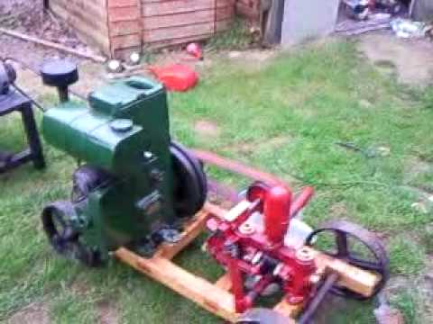 Lister D Powering a H1 Pump and 110v Dynamo