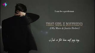 [Vietsub] That girl x Boyfriend (Mashup) | Olly Murs | Justin Bieber | Tiktok Music