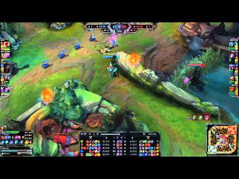 TSM Bjergsen   Ekko vs Orianna   Mid   Full Game Aug 27, 2015