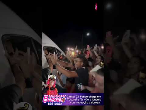 Zé Felipe Chega em Tucuruí Para Comemorar o Aniversário da Cidade