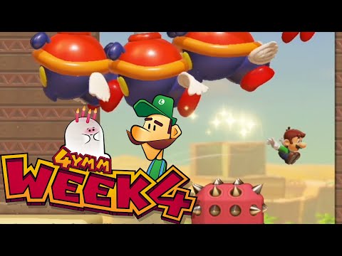 INVADING A PICNIC in This Fast-Paced Mario Maker 2 Level — 4YMM Week 4