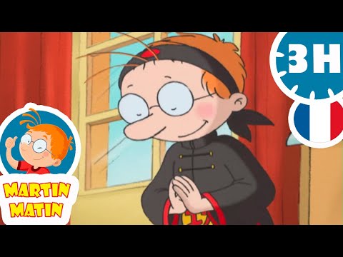 🥷MARTIN MATIN LE NINJA 🥷 3 HEURES D'ÉPISODES COMPLETS 🤩 | Martin Matin | Dessin Animé pour enfant ✨