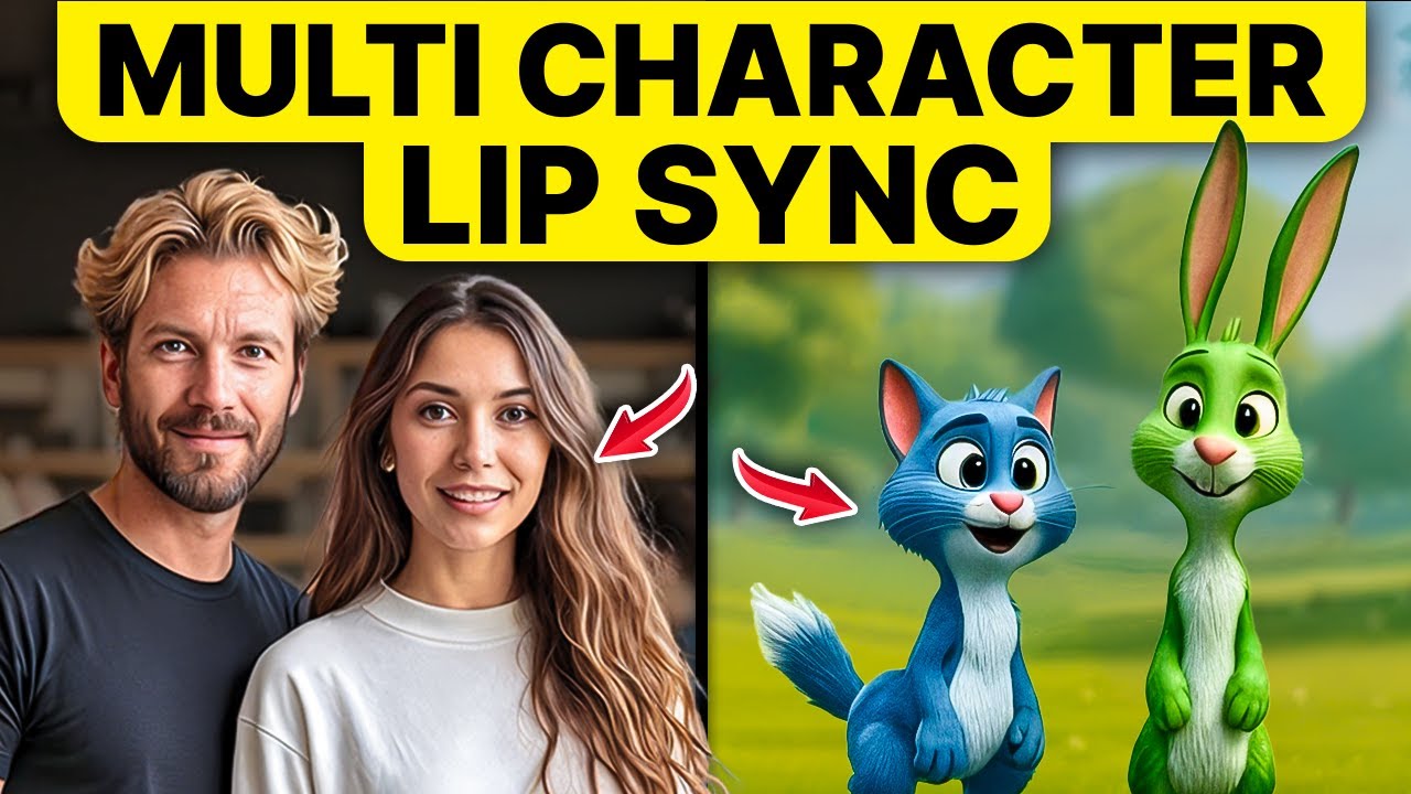 Best AI Tool For Lip Syncing Multiple Characters in One Scene (Full Tutorial)