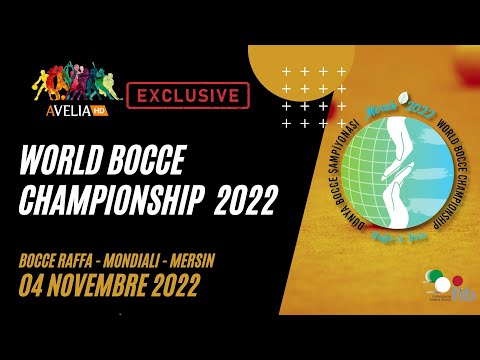 World Bocce Championship 2022 - Mersin (Volo e Quarti di finale)