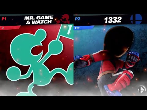 FireThePyro (Mii Brawler 1332) vs Clune (Mr. Game & Watch) - LQF - WGA Smash Husky Expo Colosseum