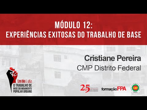 Módulo 12 | Cris Pereira – Brasília-DF
