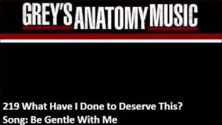 219 The Boy Least Likely To - Be Gentle With Me