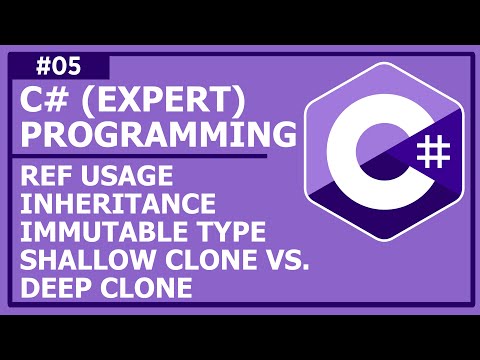 OOP with C Lecture 5 Shallow Clone vs Deep Clone Ref Use Inheritance Immutable Type