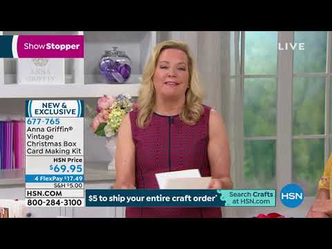 HSN | Anna Griffin Elegant Paper Crafting 08.13.2019 - 01 AM