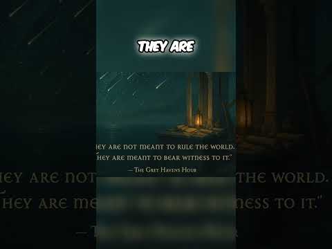 The dark side of immortality: Why Elves envy humans in Tolkien