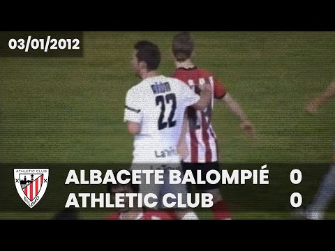 ⚽️ [Copa del Rey 11/12] 1/8 final (Ida) I Albacete Balompié 0 - Athletic Club 0 I LABURPENA