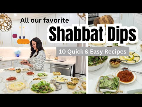 10 Delicious Shabbat & Jewish Holiday Dips | Easy, Quick & Delicious Recipes
