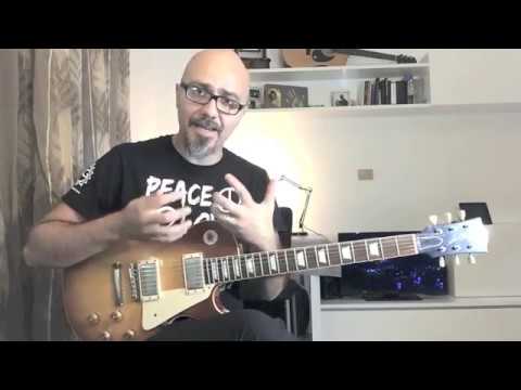 LEZIONE BLUES - MISCHIARE SCALE PENTATONICHE MINORI E MAGGIORI!!! Si può fareeeee!!!!!