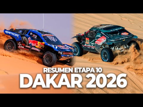 AL-ATTIYAH REGAINS THE LEAD; SAINZ AND ROMA FALL AWAY - STAGE 10 DAKAR 2026 HIGHLIGHTS