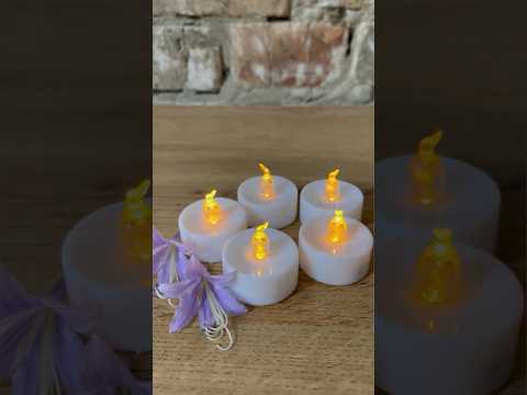 LED свічка Чайна 38х38 мм