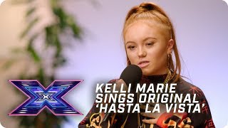 Kellimarie sings original &#39;Hasta La Vista&#39; in FIRE audition | X Factor: The Band | Auditions