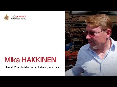 INTERVIEW MIKA HAKKINEN - Grand Prix de Monaco Historique 2022