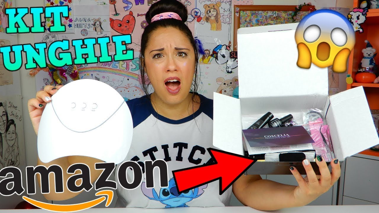 FACCIO le UNGHIE IN GEL DA SOLA con KIT DI AMAZON CINESE! cosa avrò fatto!