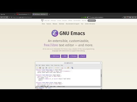 Building Emacs 30 pgtk for wayland with native compilation on linux