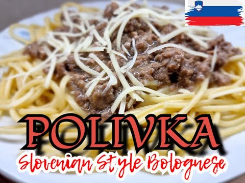 POLIVKA - Slovenian Style Bolognese