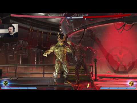 Injustice 2 1st MP gameplay pt15 - Swamp Thing vs. Flash