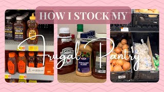 What I Keep In My Frugally-Stocked Pantry | 16 Items To Stock-Up On