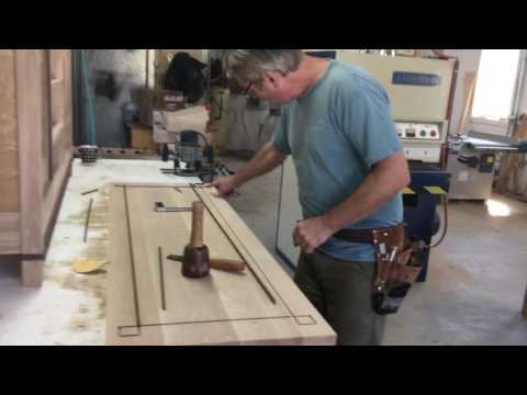 In The shop with John Lomas - Table Top Inlay