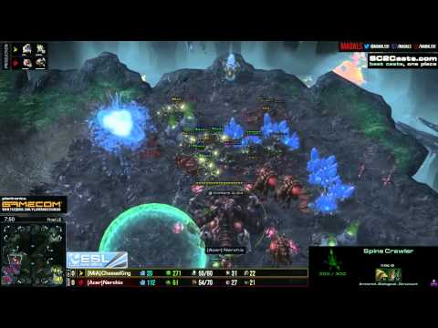 Nerchio vs CheeseKing   ZvP G1   Euro Seriers 3rd place