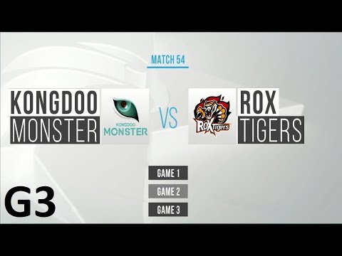 KDM vs ROX Game 3 Highlights - 2017 LCK SPRING SPLIT
