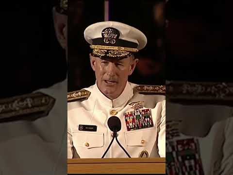 Navy Seal Admiral McRaven's Commencement Speech at University of Texas pt. 2