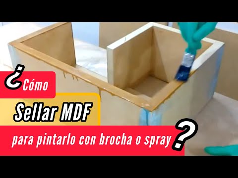 Miniatura del vídeo: sellar cantos y preparar MDF para pintar