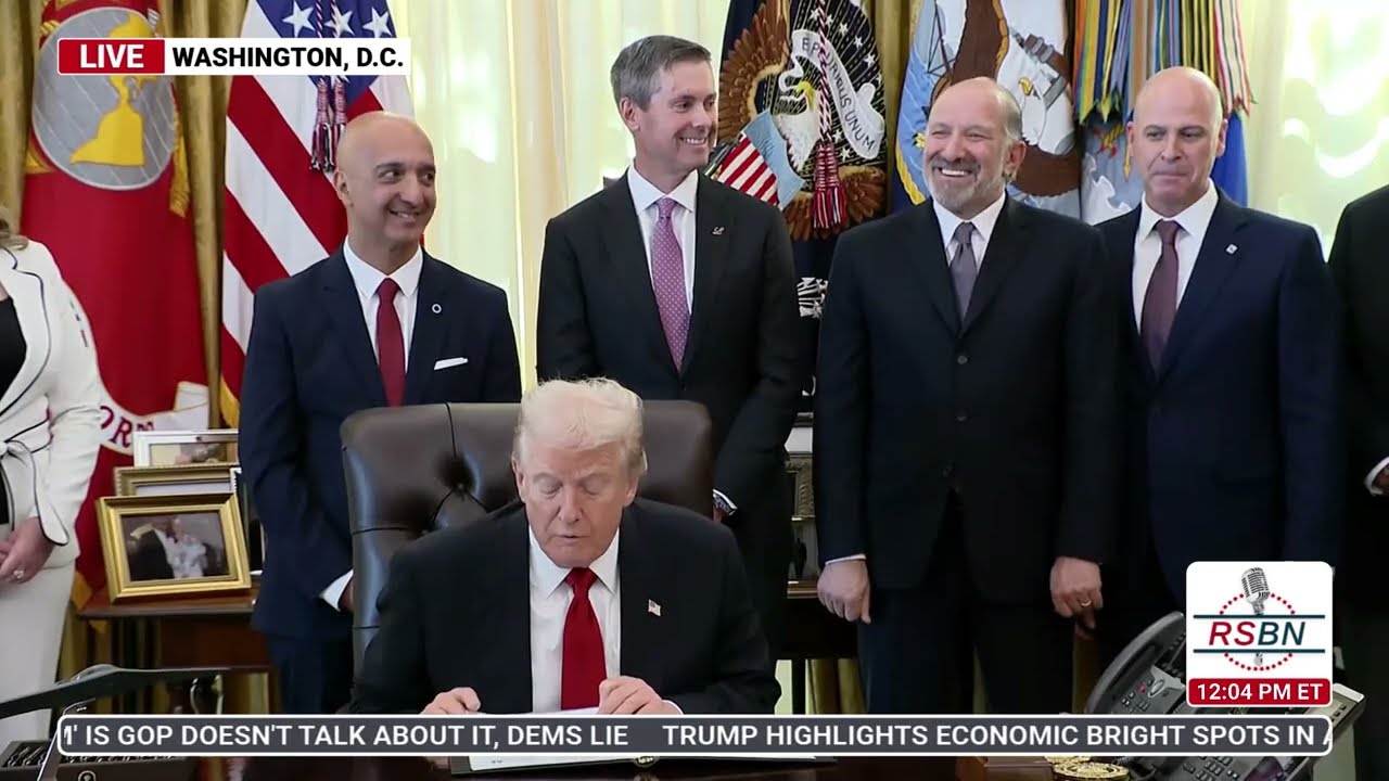 WATCH: President Trump Makes an Announcement - 11/6/25