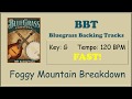 Foggy Mountain Breakdown  - bluegrass backing track 120