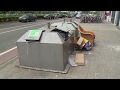 Afvalcontainers vergeten te melden dat ze vol zitten